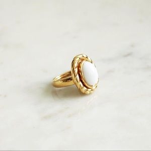 Vintage Trifari cocktail ring